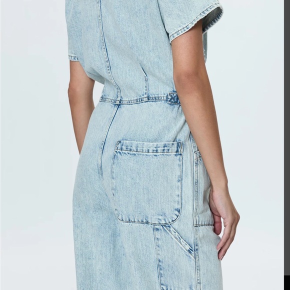 PISTOLA Grover Jumpsuit Denim | Revolve | Size Small - Picture 4 of 6